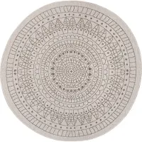 Home Collection Kaksipuolinen matto sisä- ja ulkokäyttöön Porto 200 – hiekanvärinen, 200x200 cm, sopii käytettäväksi terassilla tai parvekkeella