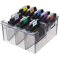 Wahl Leikkuukampasetti 8 kpl (3-25 mm) ruostumaton teräs