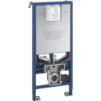 GROHE Rapid SLX, Asennuskehys, 1.13 m asennuskorkeus integroidulla pistokkeella ja suihku-WC liitännällä