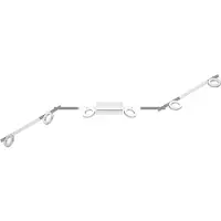 Eglo 96183 - Kohdevalo CARDILLIO 1 6xLED/3,2W + 3xLED/3,3/230V