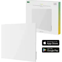 Hombli - Smart IR Glass Heatpanel 400W, White