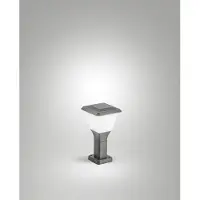 FABAS LUCE Pollarivalaisin Lena, himmennettävä, Musta, Alumiini, Moderni