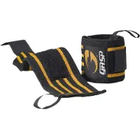 GASP Gear Hardcore Rannesiteet Musta/Keltainen