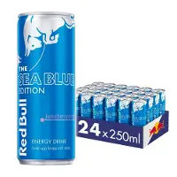 Red Bull 24x Energiajuoma, 250 ml, Sea Blue Edition (Juneberry)