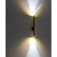Nowodvorski Lighting Laser seinävalaisin 2xG9 40cm kulta