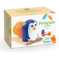 Djeco Palikkatorni - Puu - 5 Osaa - Penguin Basic - - OneSize - Palikkatornit
