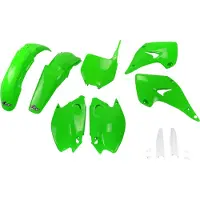 Ufo Kawasaki Kx 125/250 2004-2008 Kakit201f-026 Fork Protectors &amp; Muovisarja