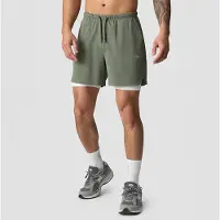 ICANIWILL Stride 2-in-1 Shorts Sea Green
