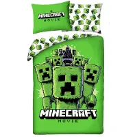Minecraft Lasten vuodevaatesetti Minecraft Zombies MNM-015BL, 140x200 cm, 2 osaa