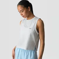 ICANIWILL Mirage Cropped Singlet White