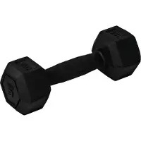 Master Fitness Nero Rubber Coated Hex