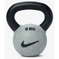 Nike Strength Rubber Coated Kettlebell, Kettlebells - 8 kg