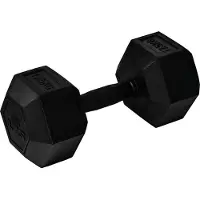 Master Fitness Nero Rubber Coated Hex