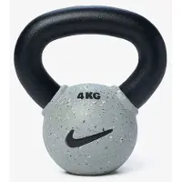 Nike Strength Rubber Coated Kettlebell, Kettlebells - 4 kg
