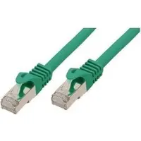 Shiverpeaks BASIC-S patch cable - 20 m - green - Vihreä - 20m