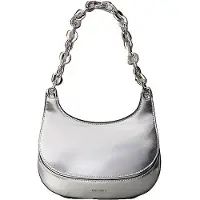 Calvin Klein Chain Shoulder Bag - Silver - ONE SIZE