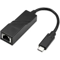 Qoltec Usb-c-sovitin Rj-45:lle, 20 cm, 1000 Mbps