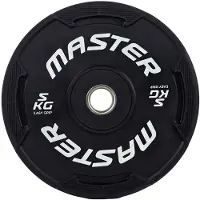 Master Fitness Easy Grip Black, Levypainot Bumper
