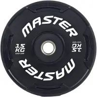 Master Fitness Easy Grip Black, Levypainot Bumper