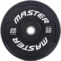 Master Fitness Easy Grip Black, Levypainot Bumper