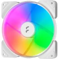 Fractal Design Aspect 14 PWM RGB -tuuletin, kiväärilaakeri, 140 mm, valkoinen