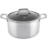 Haws Casserole 5.8L W/Lid Hybrid Coating - Silver - 5.8 L