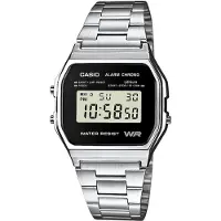 Casio Classic Retro Silver/Black - A158WEA-1EF