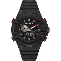 GUESS Kello - - GW0269G3 - Analoginen - Silikoni - Vesitiiveys 5 ATM