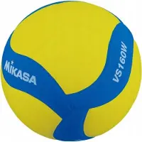 MIKASA VS160W keltainen ja sininen lentopallo koko 4