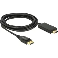 DeLOCK DisplayPort - HDMI cable 3m black (85318)