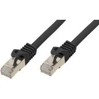 Shiverpeaks BASIC-S patch cable - 30 m - black - Musta - 30m
