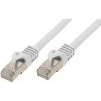 Shiverpeaks BASIC-S patch cable - 15 m - white - Valkoinen - 15m