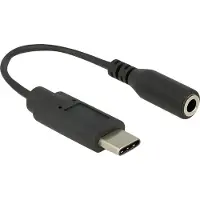 DeLOCK 65842 Audio Adapter USB Type-C male to Stereo Jack female 14 cm