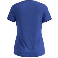 Odlo Women's T-Shirt Crew Neck S/S Essential 365 Dazzling Blue Melange XL