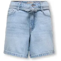 ONLY Koggianna Hw Belt Shorts Pimbox Dnm Noos - Blue - 116