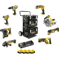 DeWalt Työkalusarja DCK853P4; 18 V; 4x5,0 Ah akku