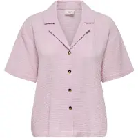 JDY Jdytheis Life 2/4 Loose Shirt Wvn Noos - Pink - M