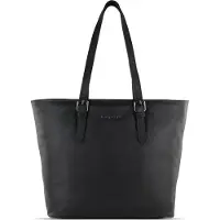 Bugatti Bella Shopperit Nahka 47 cm Kannettavan tietokoneen taskun syvyys Musta