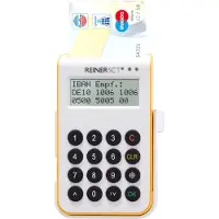 Reiner cyberJack one, Valkoinen, Keltainen, 64 g (2714101-000)