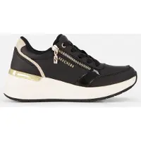 SKECHERS for woman. 177341 Trainers Billion 2 black (41), Flat, Laces, Casual