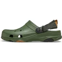 Crocs Puukengät & Crocks-jalkineet tummanharmaa / khaki
