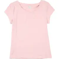Lindex Top With Cap Sleeves - Pink - 134/140