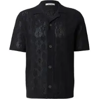 Only & Sons Onsken Life Reg 12 Ss Shirt Knit - Black - XL