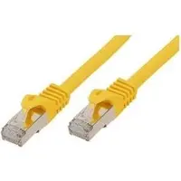 Shiverpeaks BASIC-S patch cable - 15 m - yellow - Keltainen - 15m