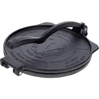 Victoria Heavy duty tortillapressi Ø25 cm Musta