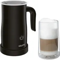 Krups XL100810 automaattinen maidonvaahdotin - 2 vaahto- ja lämmitystoimintoa - musta