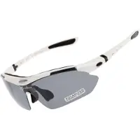 RockBros 10002 Polarized Cycling Glasses - White