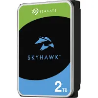Seagate 2TB SkyHawk, 3.5" sisäinen kiintolevy, SATA III, 256MB