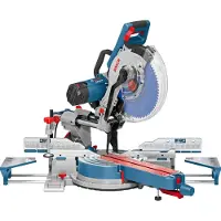 Bosch Katkaisu- ja jiirisaha GCM 12 SDE + työpöytä GTA 3800
