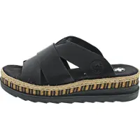 Rieker Ladies' Sandals V7989-00 Black - Black - 40